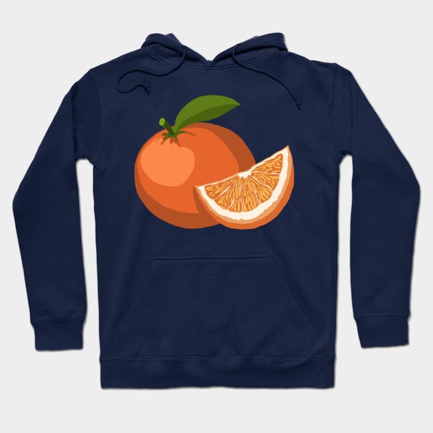 orange slice Hoodie by SunnyAngst